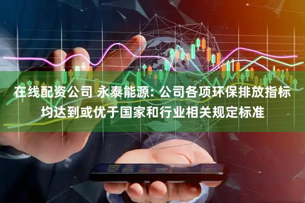 在线配资公司 永泰能源: 公司各项环保排放指标均达到或优于国家和行业相关规定标准